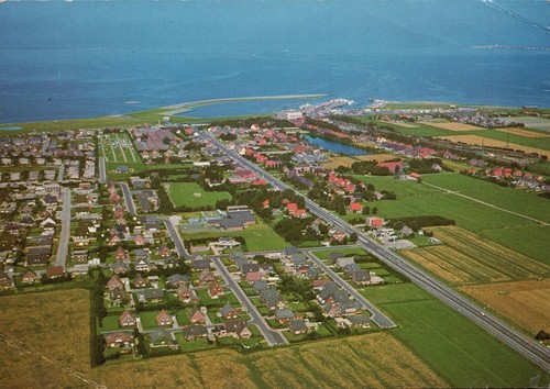Norden norddeich luftbild - ak,
