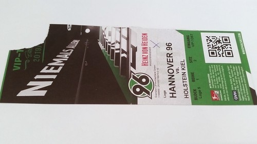 Used ticket hannover - used,