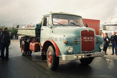 Lkw foto man kipper - foto,