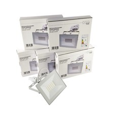 5x LED Stromschienenstrahler 30W breit weiss 4000K  Staff Erco Eutrac Uni Schien