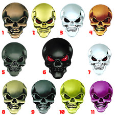 2x Totenkopf Aufkleber Mehrere