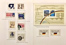 1990 briefmarken der deutschen - 1990,