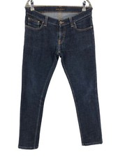 NUDIE JEANS Herren Tight Long John Slim Fit Jeans Größe W31 L28