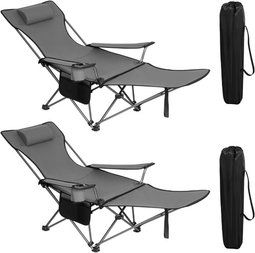 Woltu 2er set campingstuhl - 2er,