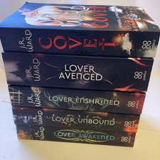 5 X J R Ward Paperback Books