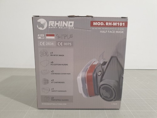 Rhino m101 half face - half,