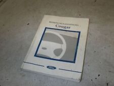 Bedienungsanleitung Bordmappe deutsch, 06/1998 CG3325 FORD COUGAR (EC) 2.0 16V