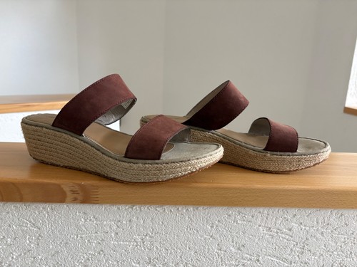 Sandale pantolette braun - sandale-pantolette,