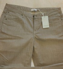 Hose Jeans Silber Grau 44 Turnover Slim Baumwolle Elastisch 