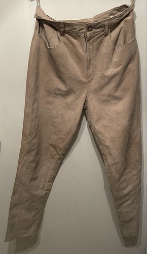 Wildlederhose beige 44 - gr.,