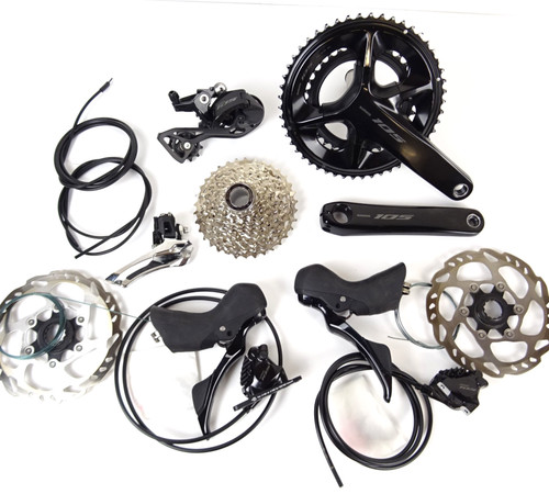 Shimano hydro 105 - hydro, 2x12s