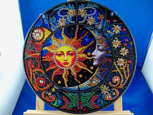 Diamond painting fensterbild - diamond,