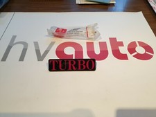 Original emblem HF turbo