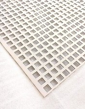 Lochblech QG10-15 Weiß RAL