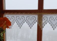  Häkelgardine ,Handarbeit,neu