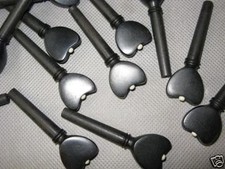 Violine Stimmwirbel, Barock Stil, Ebenholz, Voll Größe 4/4, 1 Set Mit 4, UK