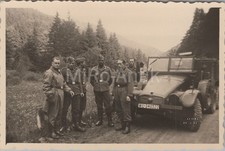 Foto, Krupp Protze, Geländefahrt im Grundtal bei Komotau Sudeten 1941 XT55229