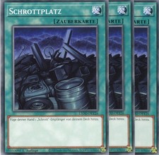 yugioh 3x Schrottplatz L5DD-DEY26 COMMON 1AUFLAGE DEUTSCH