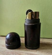 Bakelit Messing Feuerzeug VEB Thum  Lighter Kaschie DDR ab 1948 Patrone Granate