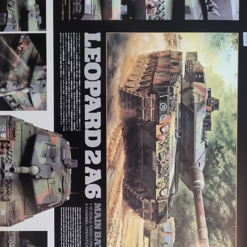 Tamiya leopard 2a6 main - tamiya, battle