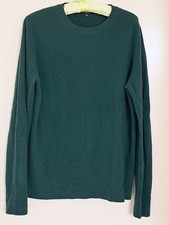 Cashmere Pulli, UNIQLO, dunkelgrün,Gr.L, gebraucht