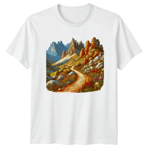 Bergweg weg shirt - t-shirt,
