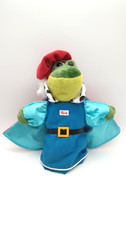 Trudi Handpuppe Frosch Prinz | Guter Zustand | - Top!