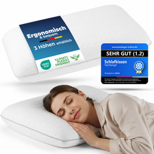 Ergonomisches kopfkissen 40x60 - kopfkissen,
