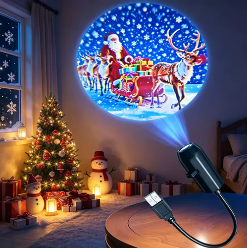 Usb weihnachts projektor - weihnachts,