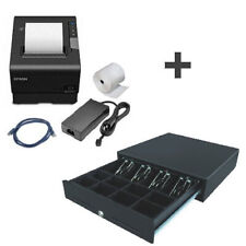 Set: Epson TMT-88-VI USB + neue Kassenlade / Bondrucker + Geldlade TM-T88VI