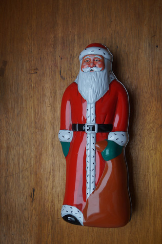 Blechschachtel weihnachtsmann - blechschachtel,