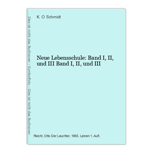 Neue lebensschule band - lebensschule:, ii