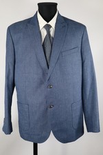 C&A blaues Sakko Gr.56/XXL Polyester Viskose Baumwolle Top Zustand
