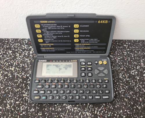 Casio 4600c digital diary - casio,