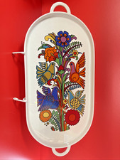 Villeroy & Boch Kuchenplatte Orig. 70iger Jahre, Design Acapulco, 47 cm