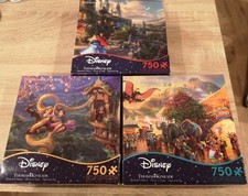 3x Thomas Kinkade Puzzle 750