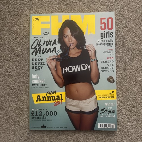 Fhm magazine january 2012 - magazine,