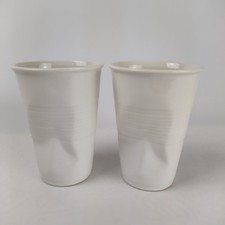 2er Set Porzellan Knickbecher