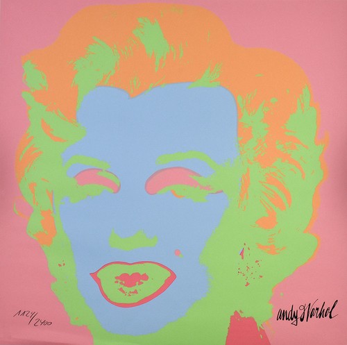Warhol marilyn monroe - marilyn,