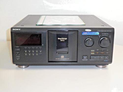 Sony cdp cx335 - sony, storage