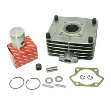 Simson Zylinder 50cm³ mit Megu Kolben S51 SR50 S53 KR51-2 Schwalbe SD50 MS50