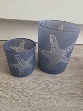 Dekoration-Windlicht 2er Set-maritim