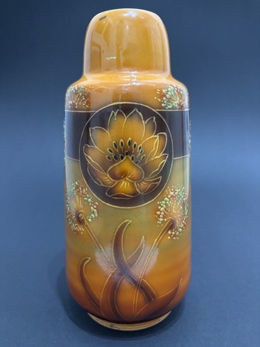Antike jugendstil keramik vase - keramik,