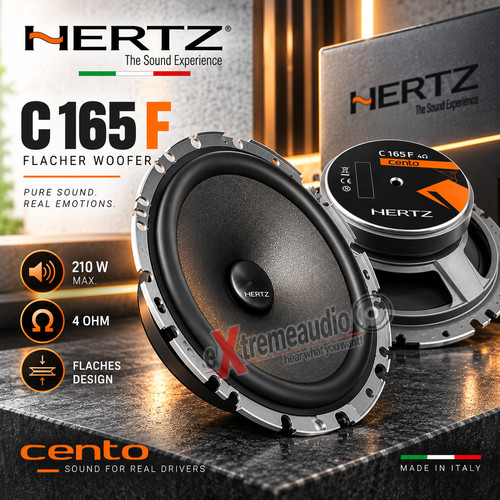 Hertz 165 woofer flach 1 - f,