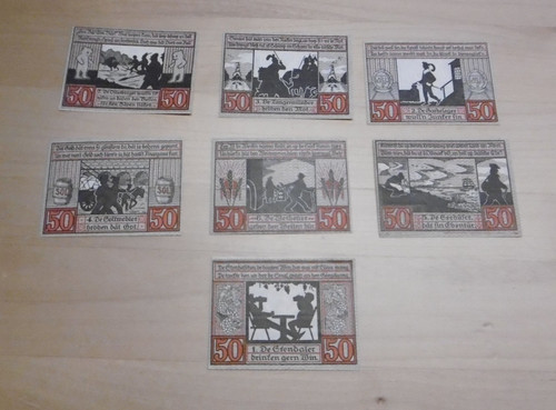 Notgeld gutscheine aus - /,