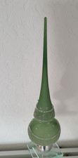 Tannenbaumspitze   Glas  grün