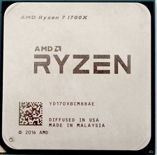 AMD CPU Ryzen 7 1700x -
