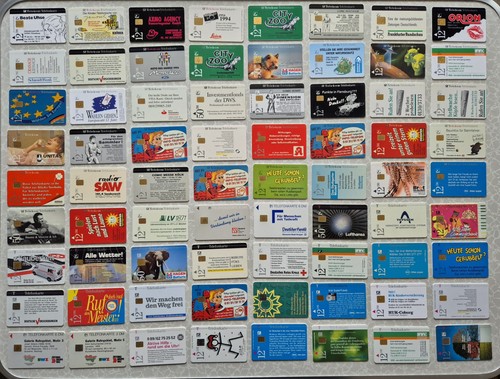 Sammlung telefonkarten - sammlung,