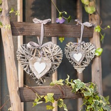 Hänger "Weidenherz", 2er Set