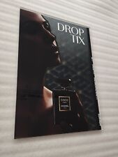 Drop Tix Coco Noir Chanel Paris Werbeschild Reklame Promo Werbung SwissPrint